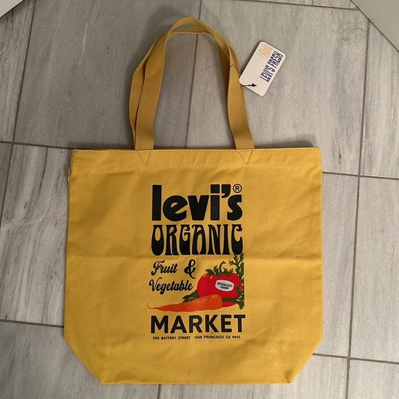 Levi’s Tote Bag Light Yellow - Picture 2 of 4
